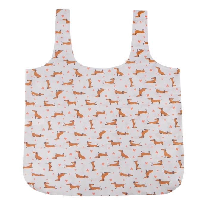 totes ECO-BRELLA® & Matching Bag in Bag Umbrella Shopper Dachshund Hearts (3 Section) Extra Image 4